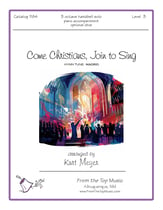 Come Christians Join to Sing Handbell sheet music cover